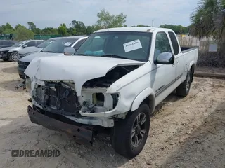 2003 Toyota Tundra SR5 with VIN 5TBRT34123S437236, listed as a IAAI auction lot 41864426 with 266,025 mi miles and . Bid and sale history available at DreamBid. Image 2.