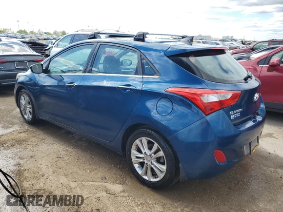 2013 Hyundai Elantra GT with VIN KMHD35LE8DU146248, listed as a Copart auction lot 49244324 with 125,361 mi miles and Salvage Title. Bid and sale history available at carsss.com. Image 2.