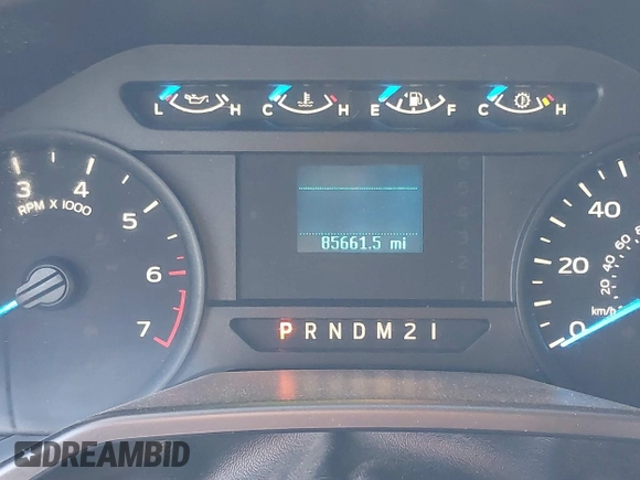 2016 Ford F-150 XLT with VIN 1FTEW1EF9GFA47669, listed as a IAAI auction lot 41130861 with 85,661 mi miles. Bid and sale history available at carsss.com. Image 7.