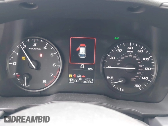 2024 Subaru Crosstrek with VIN JF2GUABC1RH234132, listed as a IAAI auction lot 42604534 with 13,409 mi miles and . Bid and sale history available at DreamBid. Image 7.