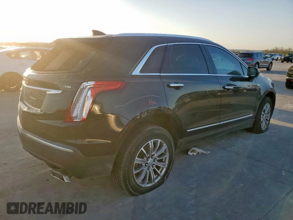 2017 Cadillac XT5 Luxury FWD with VIN 1GYKNBRS9HZ100304, listed as a Copart auction lot 48698755 with 93,407 mi miles and Salvage Title. Bid and sale history available at carsss.com. Image 3.
