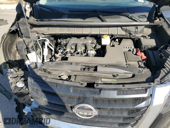 2023 Nissan Pathfinder S with VIN 5N1DR3AC9PC250102, listed as a Copart auction lot 76678834 with 30,525 mi miles and Salvage title. Bid and sale history available at DreamBid. Image 12.