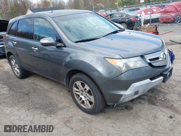 2007 Acura MDX with VIN 2HNYD28257H545068, listed as a IAAI auction lot 42107652 with 227,122 mi miles. Bid and sale history available at carsss.com. Image 1.
