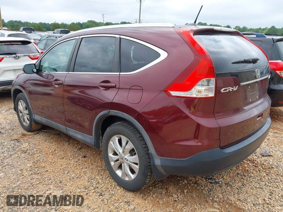 2013 Honda CR-V EX-L with VIN 5J6RM4H7XDL061309, listed as a IAAI auction lot 42628117 with 88,420 mi miles and . Bid and sale history available at DreamBid. Image 3.