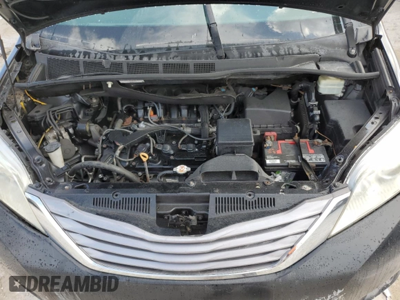 2017 Toyota Sienna L with VIN 5TDZZ3DC0HS860346, listed as a Copart auction lot 47974115 with 215,599 mi miles and Clean Title. Bid and sale history available at DreamBid. Image 12.