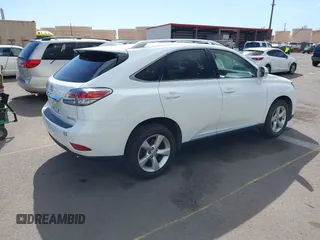 2013 Lexus RX 350 with VIN JTJZK1BA1D2007382, listed as a IAAI auction lot 41338395 with 64,577 mi miles and . Bid and sale history available at DreamBid. Image 4.