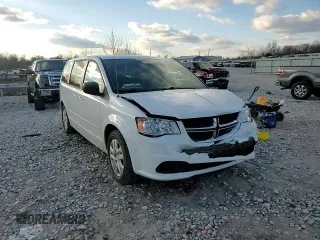 2017 Dodge Grand Caravan SE with VIN 2C4RDGBG1HR646616, listed as a Copart auction lot 87414584 with 80,318 mi miles and Salvage Title. Bid and sale history available at DreamBid. Image 12.