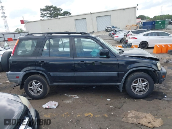 1999 Honda CR-V EX with VIN JHLRD1866XC055610, listed as a IAAI auction lot 41953453 with 152,557 mi miles. Bid and sale history available at carsss.com. Image 12.