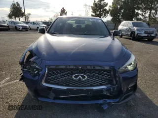 2019 Infiniti Q50 RED SPORT 400 with VIN JN1FV7AP1KM780024, listed as a Copart auction lot 86755684 with 96,108 mi miles and Salvage Title. Bid and sale history available at carsss.com. Image 5.