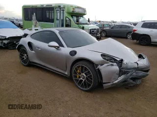 2017 Porsche 911 Turbo S with VIN WP0AD2A94HS166359, listed as a Copart auction lot 62551173 with 29,452 mi miles. Bid and sale history available at carsss.com. Image 4.