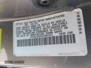 2003 Pontiac Vibe with VIN 5Y2SL62803Z482331, listed as a IAAI auction lot 42211822 with Not Provided miles and . Bid and sale history available at DreamBid. Image 9.