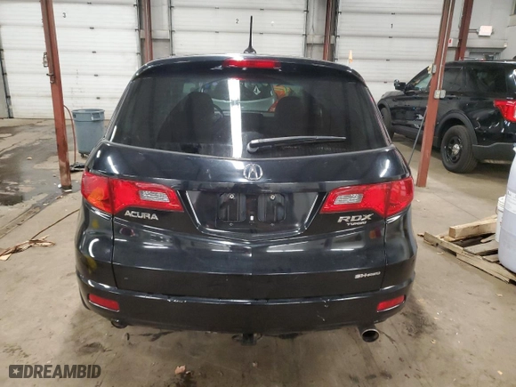 2007 Acura RDX with VIN 5J8TB18297A023026, listed as a Copart auction lot 82469844 with 138,571 mi miles and Salvage Title. Bid and sale history available at carsss.com. Image 6.