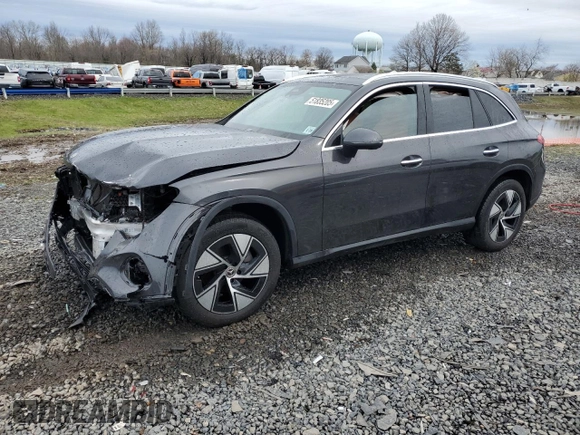 2024 Mercedes-Benz GLC with VIN W1NKM4HB2RF086876, listed as a Copart auction lot 51835205 with 0 mi miles and Salvage Title. Bid and sale history available at carsss.com. Image 1.
