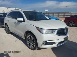 2017 Acura MDX Sport Hybrid w/Advance Pkg with VIN 5FRYD7H72HB001549, listed as a IAAI auction lot 41279343 with 80,135 mi miles. Bid and sale history available at carsss.com. Image 1.