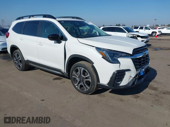 2024 Subaru Ascent Limited z VIN 4S4WMAUD7R3464895, wystawiony jako IAAI lot #41425701 z przebiegiem 670 mil mil oraz . Historia ofert i sprzedaży dostępna na DreamBid. Obrazek 1.