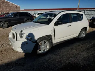 2010 Jeep Compass Sport with VIN 1J4NF4FB7AD503727, listed as a Copart auction lot 81966154 with 134,696 mi miles and Clean Title. Bid and sale history available at carsss.com. Image 1.