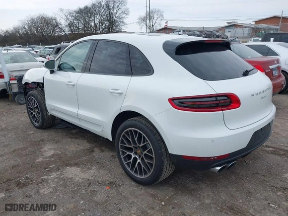 2018 Porsche Macan with VIN WP1AA2A54JLB20602, listed as a IAAI auction lot 41610622 with 65,358 mi miles. Bid and sale history available at carsss.com. Image 3.
