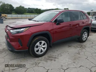 2024 Toyota RAV4 LE with VIN 2T3F1RFV0RW486414, listed as a Copart auction lot 56051685 with 7,983 mi miles and Salvage title. Bid and sale history available at DreamBid. Image 1.