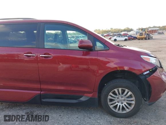 2016 Toyota Sienna XLE with VIN 5TDYK3DC8GS701072, listed as a IAAI auction lot 41154795 with 52,600 mi miles and . Bid and sale history available at DreamBid. Image 13.