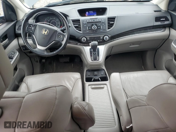 2012 Honda CR-V EX-L with VIN 2HKRM4H75CH607720, listed as a Copart auction lot 55563725 with 218,708 mi miles and Clean Title. Bid and sale history available at DreamBid. Image 8.