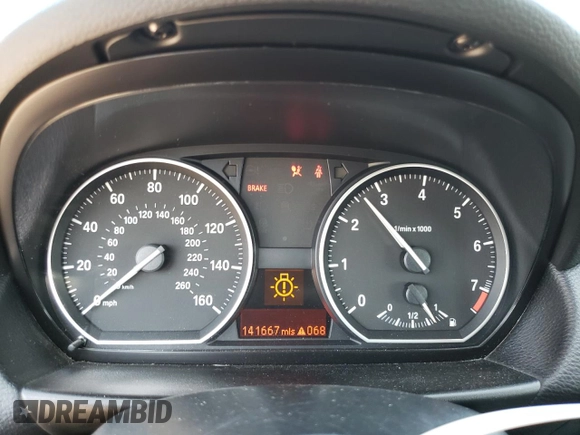 2012 BMW 1 Series 128i with VIN WBAUP9C52CVF46539, listed as a Copart auction lot 69139324 with 141,667 mi miles and Clean title. Bid and sale history available at DreamBid. Image 9.