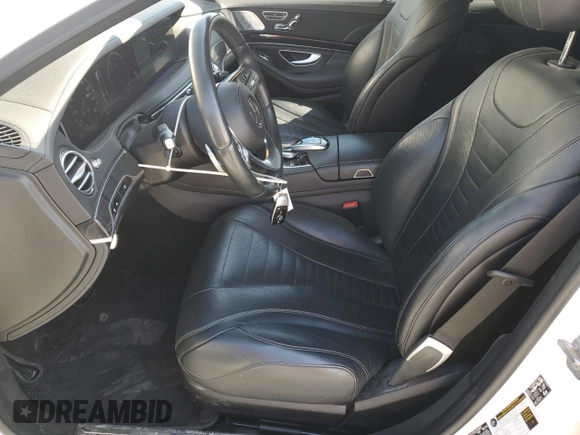 2020 Mercedes-Benz S 560 with VIN WDDUG8DB8LA512195, listed as a Copart auction lot 46340135 with 95,133 mi miles and Salvage Title. Bid and sale history available at DreamBid. Image 7.