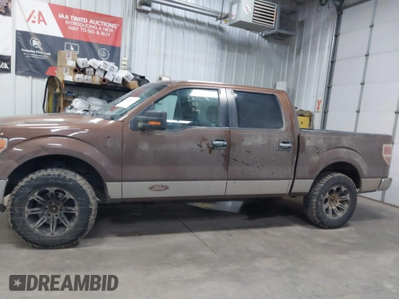 2011 Ford F-150 XL with VIN 1FTFW1EF9BFD31218, listed as a IAAI auction lot 41446070 with 174,881 mi miles. Bid and sale history available at carsss.com. Image 14.