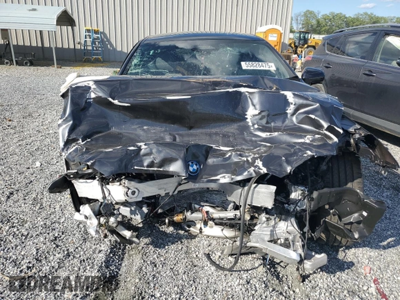 2024 BMW i5 eDrive40 with VIN WBY33FK04RCR49355, listed as a Copart auction lot 55828475 with Not Provided miles and Salvage Title. Bid and sale history available at DreamBid. Image 5.