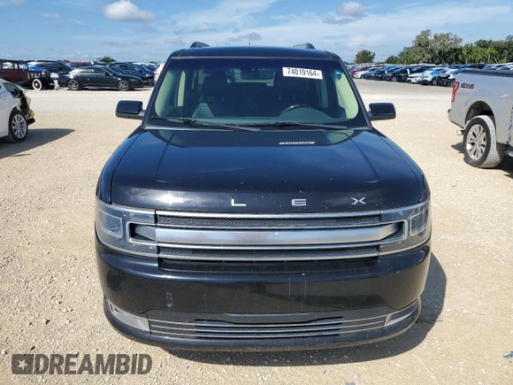 2017 Ford Flex Limited with VIN 2FMHK6D8XHBA11593, listed as a Copart auction lot 74019164 with 129,100 mi miles and Clean Title. Bid and sale history available at carsss.com. Image 5.