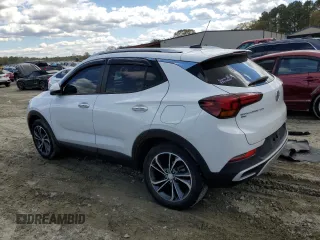 2022 Buick Encore GX Select with VIN KL4MMESL1NB012058, listed as a Copart auction lot 53229785 with 33,928 mi miles and Salvage title. Bid and sale history available at DreamBid. Image 2.