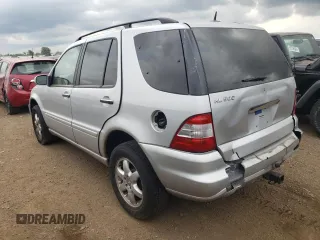 2004 Mercedes-Benz M-Class 5.0L with VIN 4JGAB75E84A465553, listed as a Copart auction lot 64187274 with 96,844 mi miles and Salvage Title. Bid and sale history available at carsss.com. Image 2.