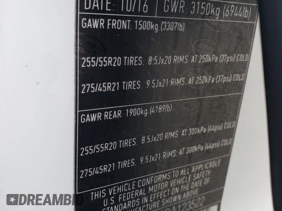 2016 Land Rover Range Rover Sport HSE z VIN SALWR2KF4GA123522, wystawiony jako Copart lot #42780385 z przebiegiem 147 981 mil mil oraz Tytuł czysty. Historia ofert i sprzedaży dostępna na DreamBid. Obrazek 13.