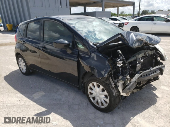 2015 Nissan Note S Plus with VIN 3N1CE2CP6FL442430, listed as a Copart auction lot 62165975 with 98,659 mi miles and Salvage title. Bid and sale history available at DreamBid. Image 4.