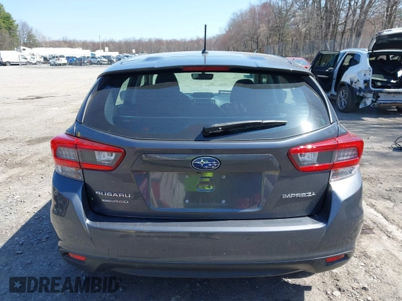 2021 Subaru Impreza with VIN 4S3GTAB63M3715761, listed as a IAAI auction lot 42095438 with 18,295 mi miles and . Bid and sale history available at DreamBid. Image 16.
