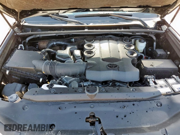 2023 Toyota 4Runner SR5 with VIN JTEEU5JR6P5280360, listed as a Copart auction lot 57840145 with 40,435 mi miles and Salvage title. Bid and sale history available at DreamBid. Image 12.