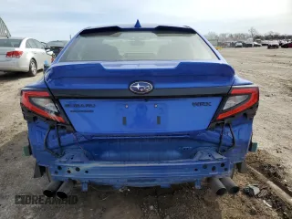 2022 Subaru WRX with VIN JF1VBAA68N9027433, listed as a Copart auction lot 47878705 with 23,543 mi miles and Salvage Title. Bid and sale history available at carsss.com. Image 6.