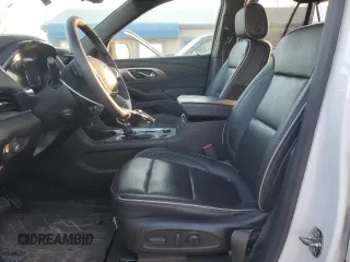 2022 Chevrolet Traverse Premier with VIN 1GNERKKW8NJ177851, listed as a Copart auction lot 85447444 with 80,476 mi miles and Salvage title. Bid and sale history available at DreamBid. Image 7.