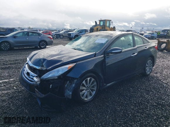2014 Hyundai Sonata SE with VIN 5NPEC4AC5EH856675, listed as a IAAI auction lot 41785114 with 83,567 mi miles and . Bid and sale history available at DreamBid. Image 18.
