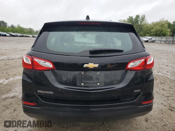 2021 Chevrolet Equinox LS with VIN 2GNAX5EV7M6150337, listed as a Copart auction lot 57789575 with 79,739 mi miles and Salvage title. Bid and sale history available at DreamBid. Image 6.