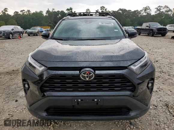 2023 Toyota RAV4 XLE Premium with VIN 2T3C1RFV0PC241193, listed as a Copart auction lot 58708005 with 19,154 mi miles and Salvage title. Bid and sale history available at DreamBid. Image 5.