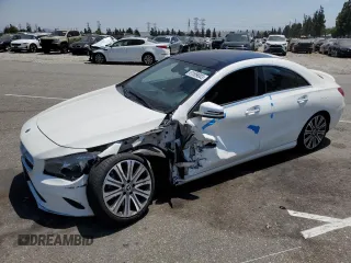 2019 Mercedes-Benz CLA 250 with VIN WDDSJ4EB7KN759182, listed as a Copart auction lot 61599003 with 44,764 mi miles and . Bid and sale history available at DreamBid. Image 1.
