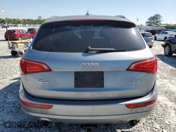 2011 Audi Q5 Premium Plus with VIN WA1LFAFP6BA017009, listed as a Copart auction lot 52529305 with 123,546 mi miles and Clean Title. Bid and sale history available at DreamBid. Image 6.