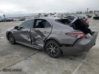 2021 Toyota Camry SE Nightshade with VIN 4T1G11AK3MU556170, listed as a Copart auction lot 48823565 with 53,128 mi miles and Salvage Title. Bid and sale history available at carsss.com. Image 2.