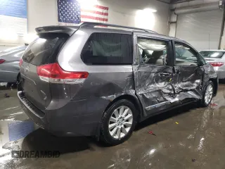2014 Toyota Sienna Ltd with VIN 5TDDK3DC4ES075273, listed as a Copart auction lot 45378035 with 202,368 mi miles and Salvage Title. Bid and sale history available at carsss.com. Image 3.