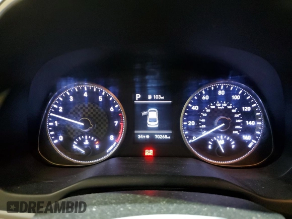 2020 Hyundai Elantra SEL with VIN 5NPD84LF4LH626644, listed as a Copart auction lot 44551085 with 70,268 mi miles and Salvage Title. Bid and sale history available at DreamBid. Image 9.
