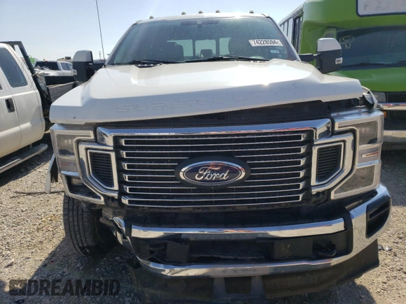 2020 Ford F-350 XL with VIN 1FT8W3DT9LEE05711, listed as a Copart auction lot 74228594 with 145,332 mi miles and Clean title. Bid and sale history available at DreamBid. Image 5.