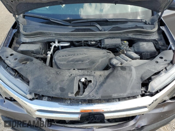 2020 Honda Ridgeline RTL with VIN 5FPYK3F5XLB017323, listed as a Copart auction lot 58368395 with 117,058 mi miles and Salvage title. Bid and sale history available at DreamBid. Image 11.