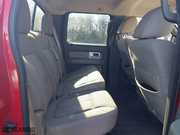 2010 Ford F-150 XL with VIN 1FTFW1EVXAFA40670, listed as a IAAI auction lot 41235037 with 276,256 mi miles. Bid and sale history available at carsss.com. Image 8.