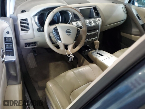 2012 Nissan Murano SL с VIN JN8AZ1MW7CW202077, выставлен на аукционе Copart как лот 60372065 с пробегом Не указан миль и Чистый • Clean title. История ставок и продаж доступна на DreamBid. Изображение 8.