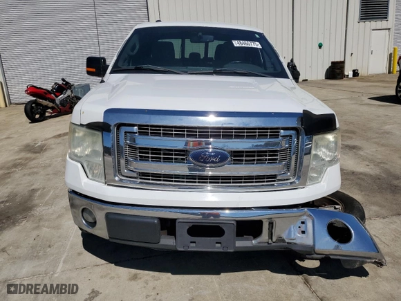 2013 Ford F-150 XL with VIN 1FTFW1CF3DFA09826, listed as a Copart auction lot 48465775 with 173,007 mi miles and Salvage Title. Bid and sale history available at carsss.com. Image 5.